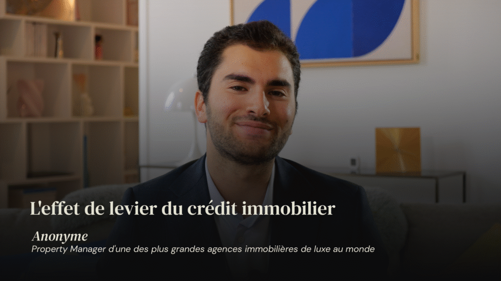 L'effet de levier du crédit immobilier